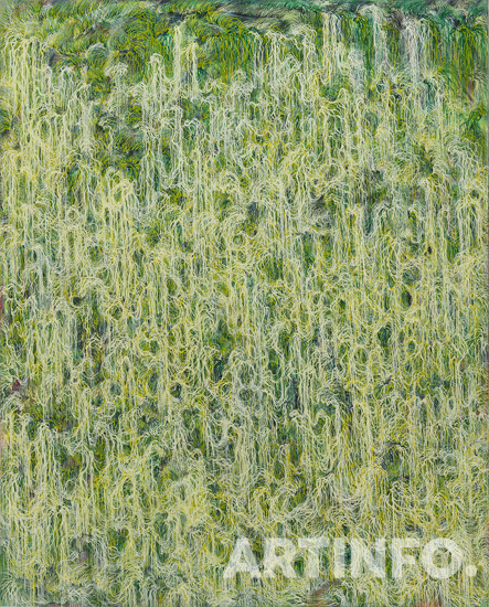 한진, '아득한 울림 #1'. Oil on canvas, 162x130.5cm, 2015.(사진=아트사이드 갤러리)